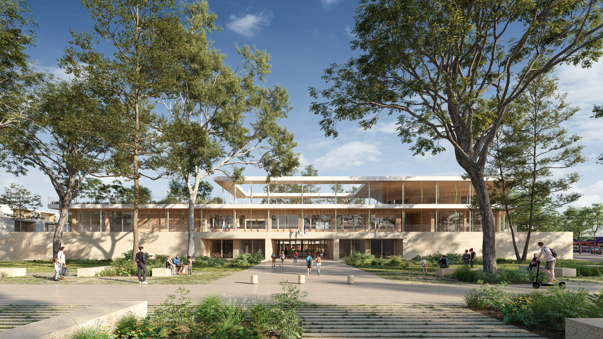 Supervue la architectures eqt groupe scolaire international troyes Medium